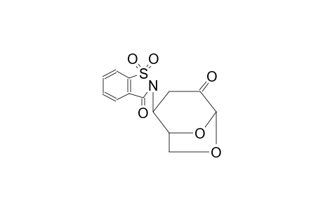 2-(4-oxo-6,8-dioxabicyclo[3.2.1]octan-2-yl)benzo[d]isothiazol-3(2H)-one 1,1-dioxide