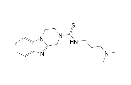 pyrazino[1,2-a]benzimidazole-2(1H)-carbothioamide, N-[3-(dimethylamino)propyl]-3,4-dihydro-
