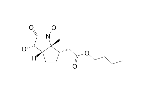 REL-(3S,3AS,6S,6AS)-N-HYDROXY-3-HYDROXY-6A-METHYLPENTAHYDROCYCLOPENTA-[B]-PYRROL-2-ON-6-YL-ACETIC-ACID-BUTYLESTER