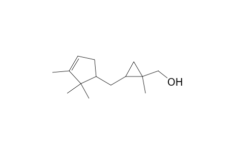 [1-methyl-2-[(2,2,3-trimethyl-1-cyclopent-3-enyl)methyl]cyclopropyl]methanol