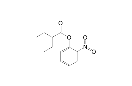 2-Ethylbutyric acid, 2-nitrophenyl ester