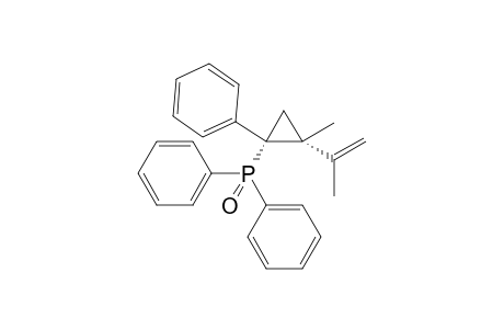 (Z)-1-Diphenylphosphoryl-2-isopropenyl-2-methyl-1-phenylcyclopropane