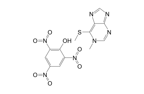 1H-Purine, 1-methyl-6-(methylthio)-, picrate