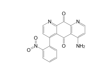 4-Amino-6-(2-nitrophenyl)pyrido[3,2-g]quinoline-5,10-dione