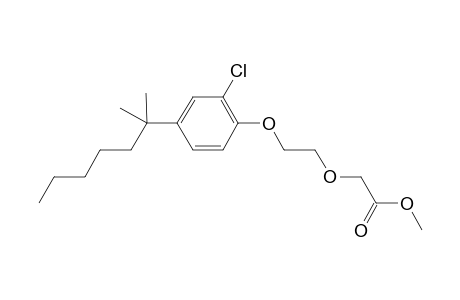 2-[2-[2-chloro-4-(1,1-dimethylhexyl)phenoxy]ethoxy]acetic acid methyl ester