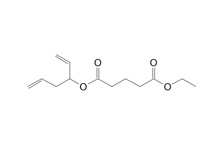 Glutaric acid, ethyl hexa-1,5-dien-3-yl ester