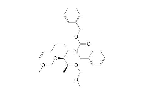 (6S,7S,8S)-6-[N-[(benzyloxy)carbonyl]benzylamino]-7,8-bis[(methoxymethyl)oxy]-1-nonene