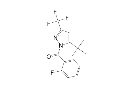 5-tert-Butyl-1-(2-fluorobenzoyl)-3-(trifluoromethyl)-1H-pyrazole