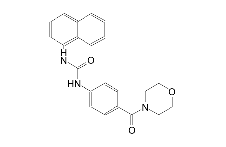 N-[4-(4-morpholinylcarbonyl)phenyl]-N'-(1-naphthyl)urea