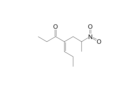 (E)-4-(2-nitropropyl)-4-hepten-3-one