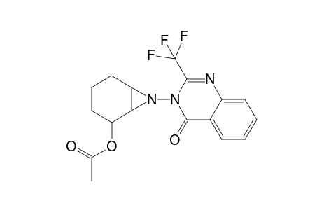 2-Acetoxy-1-(4-oxo-2-trifluoromethyl-3,4-dihydroquinazolin-3-yl)cyclohexano[b]aziridin