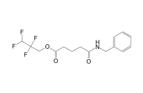 2,2,3,3-tetrafluoropropyl 5-(benzylamino)-5-oxopentanoate