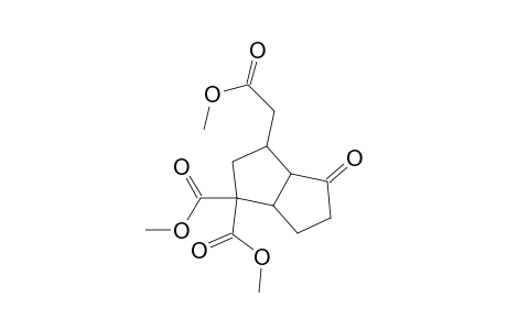 1,1(2H)-Pentalenedicarboxylic acid, hexahydro-3-(2-methoxy-2-oxoethyl)-4-oxo-, dimethyl ester