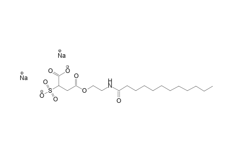 Di-Na-Lauric Acid Ethanolamidesulfosuccinate; Lauric Acid Ethanolamidesulfosuccinate, Di-na salt