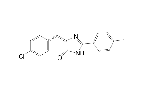 4-(p-chlorobenzylidene)-2-p-tolyl-2-imidazolin-5-one