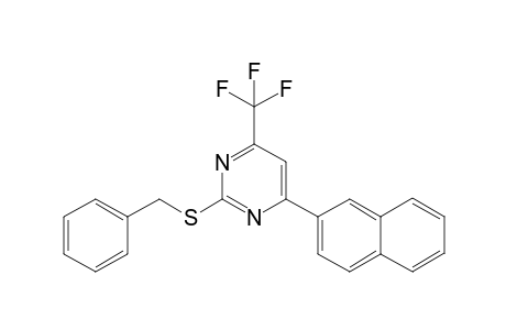 2-Benzylthio-4-trifluoromethyl-6-(2-naphthyl)pyrimidine