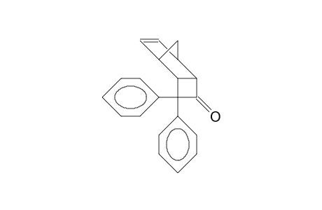 4,4-Diphenyl-exo-tricyclo(4.2.1.0/2,5/)non-7-en-3-one