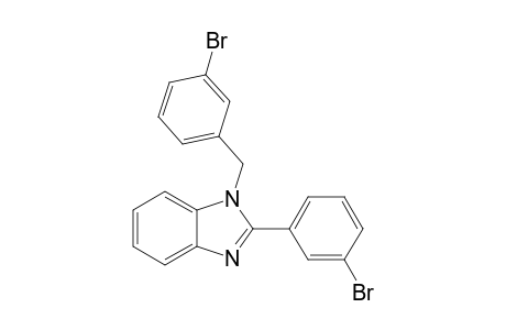 1-(3-bromobenzyl)-2-(3-bromophenyl)benzimidazole