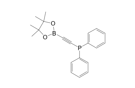 DIPHENYL-[(4,4,5,5-TETRAMETHYL-1,3,2-DIOXABOROLAN-2-YL)-ETHYNYL]-PHOSPHINE
