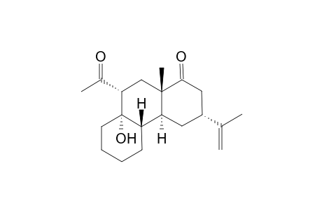 (3R)-9-Acetyl-8a-hydroxy-3-isopropenyl-10a-methyldodecahydro-1(2H)-phenanthrenone isomer