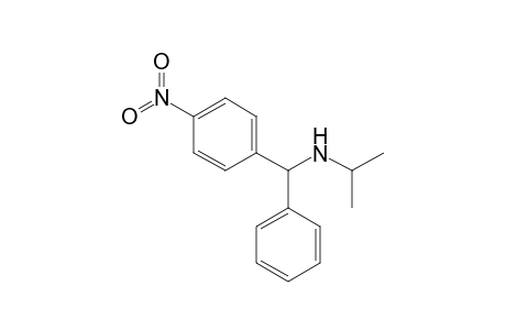Isopropyl [(p-Nitrophenyl)phenylmethyl] Amine