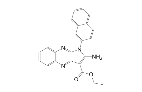 1H-pyrrolo[2,3-b]quinoxaline-3-carboxylic acid, 2-amino-1-(2-naphthalenyl)-, ethyl ester