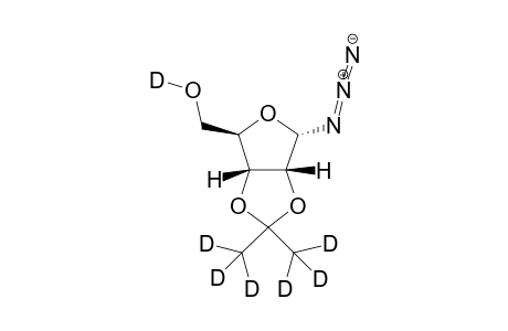 (3aR,4S,6R,6aR)-4-azido-6-(deuteriooxymethyl)-2,2-bis(trideuteriomethyl)-3a,4,6,6a-tetrahydrofuro[3,4-d][1,3]dioxole