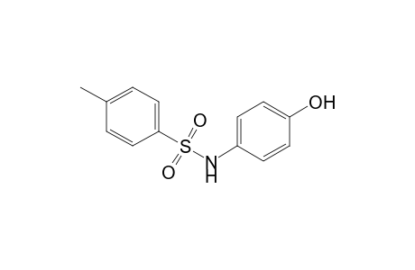 Benzenesulfonamide, N-(4-hydroxyphenyl)-4-methyl-