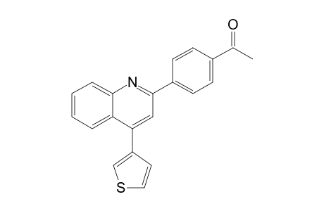 2-(p-Acetylphenyl)-4-(thiophen-3'-yl)-quinoline