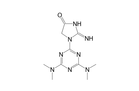 1-[4,6-Bis(dimethylamino)-1,3,5-triazin-2-yl]-2-imino-4-imidazolidinone