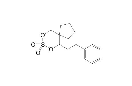6-(2-Phenylethyl)-7,9-dioxa-8-thiaspiro[4,5]decane-8,8-dioxide