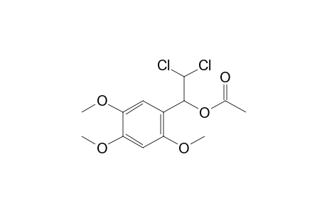 alpha-(dichloromethyl)-2,4,5-trimethoxybenzyl alcohol, acetate