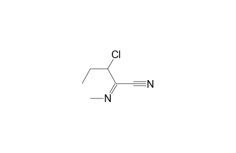 Pentanenitrile, 3-chloro-2-(methylimino)-