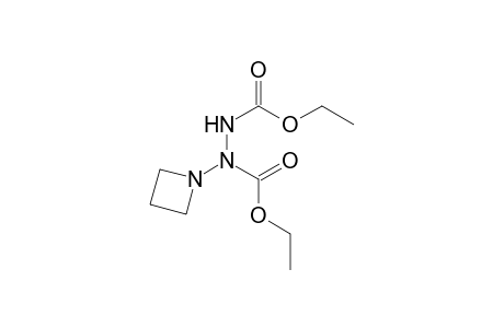 1-[1,2-bis-ethoxycarbonyl-hydrazino]-azetidine