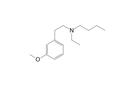 N-Butyl-N-ethyl-3-methoxyphenethylamine