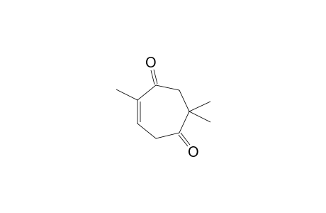 5-Cycloheptene-1,4-dione, 2,2,5-trimethyl-