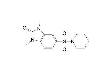 1,3-dimethyl-5-(1-piperidinylsulfonyl)-1,3-dihydro-2H-benzimidazol-2-one