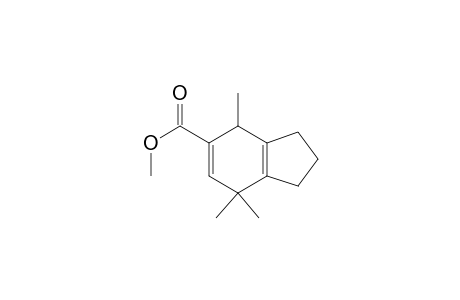 methyl 4,4,7-trimethyl-4,7-dihydroindan-6-carboxylate