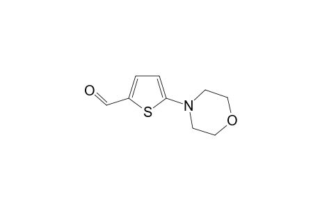 2-Thiophenecarboxaldehyde, 5-(4-morpholinyl)-