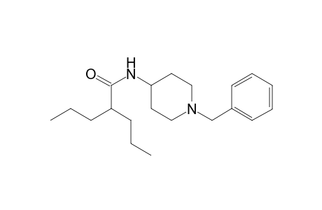 N-(1'-Benzyl-4'-piperidinyl)-2-propylpentanamide