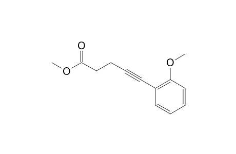 5-(2'-Methoxyphenyl)pent-4-ynoic acid - Methyl ester