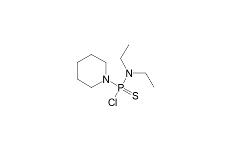 N,N-diethyl-p-piperidinephosphonamidothioic chloride