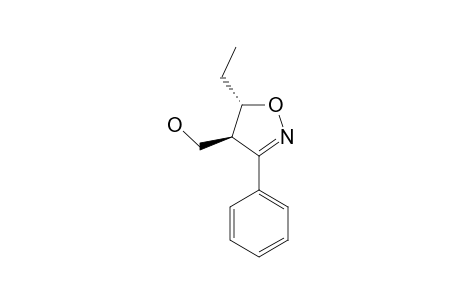 TRANS-5-ETHYL-4-HYDROXYMETHYL-3-PHENYL-4,5-DIHYDROISOXAZOLE