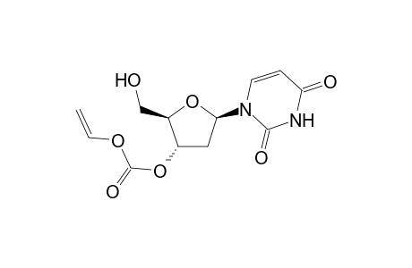 Carbonic acid (2R,3S,5R)-5-(2,4-dioxo-3,4-dihydro-2H-pyrimidin-1-yl)-2-hydroxymethyl-tetrahydro-furan-3-yl ester vinyl ester