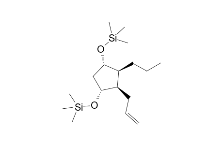(1R,2R,3S,4S)-2-Allyl-3-propyl-1,4-bis-trimethylsilanyloxy-cyclopentane