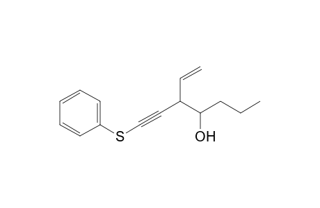1-Phenylsulfenyl-3-(1-hydroxybutyl)pent-4-en-1-yne