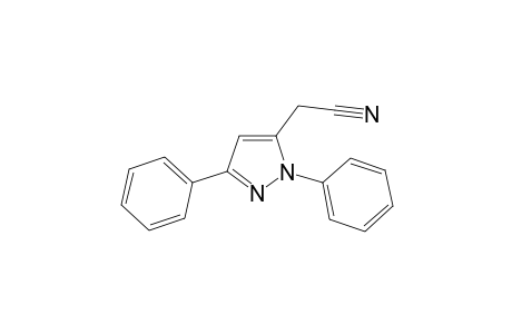 5-Cyanomethyl-1,3-diphenylpyrazole