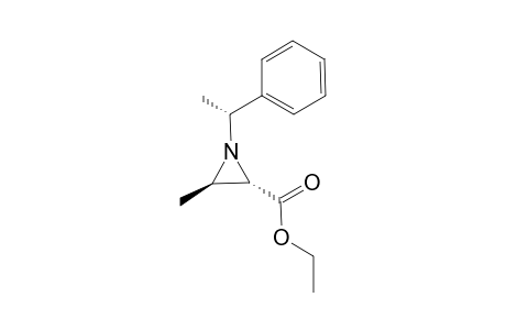(2S,3R)-Ethyl 3-methyl-1-((R)-1-phenylethyl)aziridine-2-carboxylate