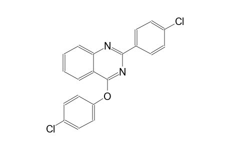 4-(4-chlorophenoxy)-2-(4-chlorophenyl)quinazoline