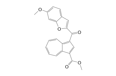 3-(6-Methoxybenzofuran-2-carbonyl)azulene-1-carboxylic acid methyl ester